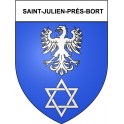 Saint-Julien-près-Bort 19 ville Stickers blason autocollant adhésif