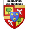 Pegatinas escudo de armas de Omps adhesivo de la etiqueta engomada