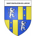 Saint-Pantaléon-de-Larche 19 ville Stickers blason autocollant adhésif