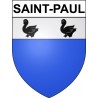 Saint-Paul 19 ville Stickers blason autocollant adhésif