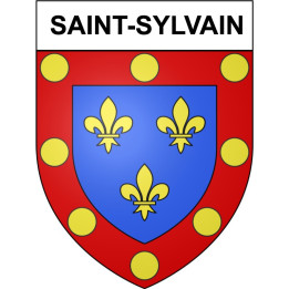 Saint-Sylvain 19 ville Stickers blason autocollant adhésif