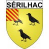 Sérilhac 19 ville Stickers blason autocollant adhésif