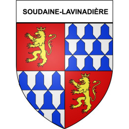 Soudaine-Lavinadière 19 ville Stickers blason autocollant adhésif