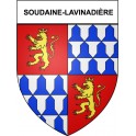 Soudaine-Lavinadière 19 ville Stickers blason autocollant adhésif