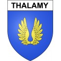 Thalamy 19 ville Stickers blason autocollant adhésif