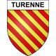 Turenne 19 ville Stickers blason autocollant adhésif