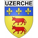Uzerche 19 ville Stickers blason autocollant adhésif
