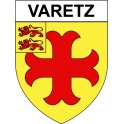 Varetz 19 ville Stickers blason autocollant adhésif