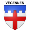 Végennes 19 ville Stickers blason autocollant adhésif