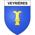 Veyrières 19 ville Stickers blason autocollant adhésif
