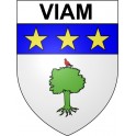 Viam 19 ville Stickers blason autocollant adhésif