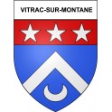 Vitrac-sur-Montane 19 ville Stickers blason autocollant adhésif