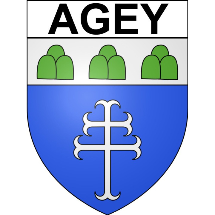 Omps Sticker wappen, gelsenkirchen, augsburg, klebender aufkleber