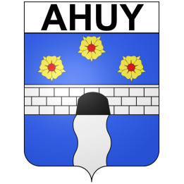 Ahuy 21 ville Stickers blason autocollant adhésif