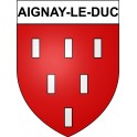 Aignay-le-Duc 21 ville Stickers blason autocollant adhésif
