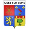 Aisey-sur-Seine 21 ville Stickers blason autocollant adhésif