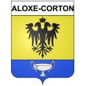 Stickers coat of arms Aloxe-Corton adhesive sticker