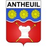 Antheuil 21 ville Stickers blason autocollant adhésif