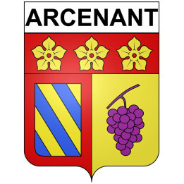 Arcenant 21 ville Stickers blason autocollant adhésif
