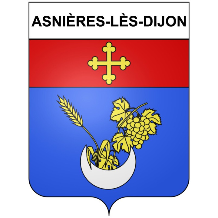 Omps Sticker wappen, gelsenkirchen, augsburg, klebender aufkleber