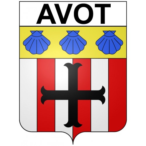 Avot 21 ville Stickers blason autocollant adhésif