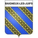 Baigneux-les-Juifs 21 ville Stickers blason autocollant adhésif