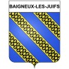 Baigneux-les-Juifs 21 ville Stickers blason autocollant adhésif