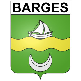 Barges 21 ville Stickers blason autocollant adhésif