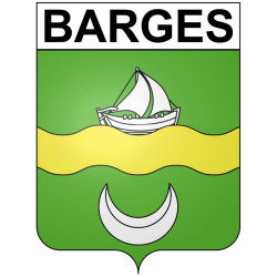 Barges 21 ville Stickers blason autocollant adhésif