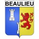 Beaulieu 21 ville Stickers blason autocollant adhésif