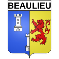 Beaulieu 21 ville Stickers blason autocollant adhésif