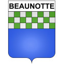 Beaunotte 21 ville Stickers blason autocollant adhésif