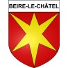Beire-le-Châtel 21 ville Stickers blason autocollant adhésif