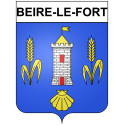 Beire-le-Fort 21 ville Stickers blason autocollant adhésif