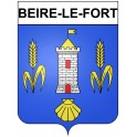 Beire-le-Fort 21 ville Stickers blason autocollant adhésif