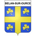 Belan-sur-Ource 21 ville Stickers blason autocollant adhésif