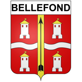 Bellefond 21 ville Stickers blason autocollant adhésif