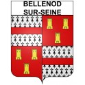 Bellenod-sur-Seine 21 ville Stickers blason autocollant adhésif