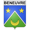 Beneuvre 21 ville Stickers blason autocollant adhésif