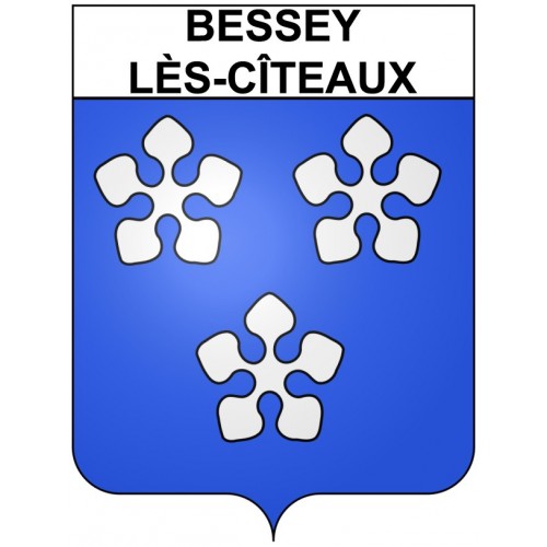 Bessey-lès-Cîteaux 21 ville Stickers blason autocollant adhésif