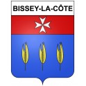 Bissey-la-Côte 21 ville Stickers blason autocollant adhésif