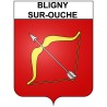 Bligny-sur-Ouche 21 ville Stickers blason autocollant adhésif