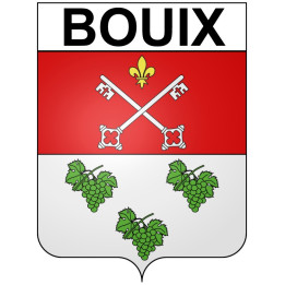 Bouix 21 ville Stickers blason autocollant adhésif