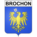 Brochon 21 ville Stickers blason autocollant adhésif