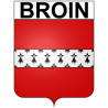 Broin 21 ville Stickers blason autocollant adhésif