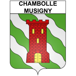 Chambolle-Musigny 21 ville Stickers blason autocollant adhésif