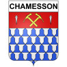 Chamesson 21 ville Stickers blason autocollant adhésif