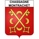 Stickers coat of arms Chassagne-Montrachet adhesive sticker