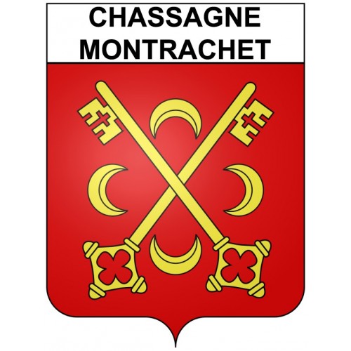 Chassagne-Montrachet 21 ville Stickers blason autocollant adhésif