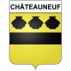 Châteauneuf 21 ville Stickers blason autocollant adhésif